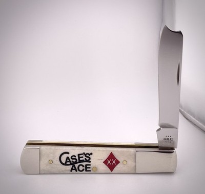 2024 Case XX Shepherd Hills Exclusive Cases Ace Diamond Razor Pocket Knife RARE