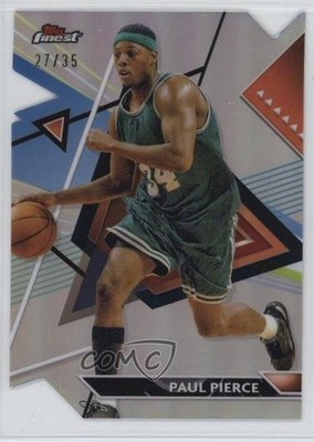 2023-24 Topps Finest Uncommon Die-Cut Refractor /35 Paul Pierce #133 HOF 12na