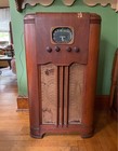 VINTAGE 30ER JAHRE ART-DECO HOWARD RÖHRENKONSOLENRADIO