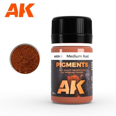 AK Interactive: PIGMENTS - Pigment Powder Ultrafine Powders - Singles 22 Colors
