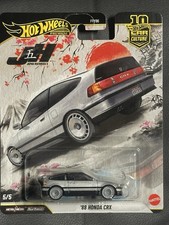 Hot Wheels Premium Car Culture Japan Historics 5 -  88 Honda CRX