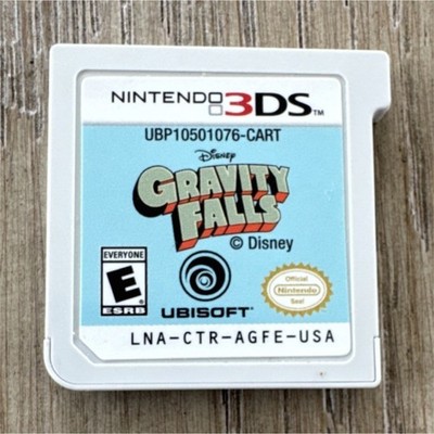 Gravity Falls Legend Gnome Gemulets Ubisoft Nintendo 3DS Action NTSC Manual