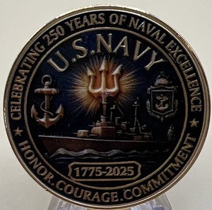 Us Navy Challenge Coin | eBay
