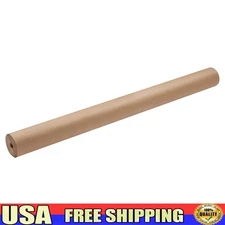 Natural Kraft Paper Roll 48in x 200ft Lightweight Craft Art Drawing Supplies New