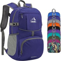 Faltbarer Rucksack Ultraleicht 25L Wanderrucksack Tagesrucksack Outdoor