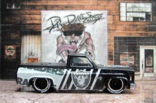 Dr Dave's Customs, Hot Wheels '83 Chevy Silverado, LAS VEGAS RAIDERS, C5047