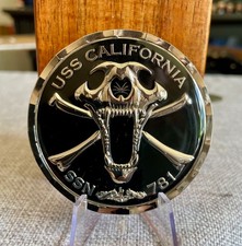 RARE USS California SSN 781 US Navy Submarine Challenge Coin