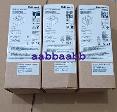 1PC NEW di-soric LAT45-10MIU-B5 Laser Distance Sensor #GX