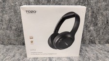 TOZO HT2 Wireless Over Ear Bluetooth Headphone ANC Noise Cancelling   New  