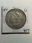 1891-CC Morgan Silver Dollar Nice XF Tough Date CC