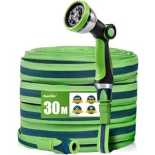Flexibler 30m Gartenschlauch - Ultra-Leicht mit 30 Bar Druck & TPE Innenschlauch