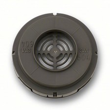 3M Reusable Respirator Exhalation Valve Filter, #604, Pack of Six