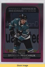 2021 O-Pee-Chee Platinum Marquee Rookies Matte Pink Brinson Pasichnuk READ 0c6