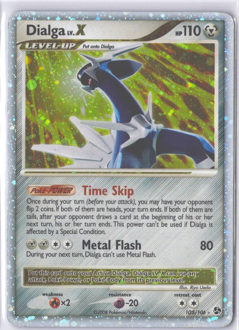 Dialga LV.X Ultra Rare Great Encounters 105/106 LP