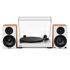 Fluance RT81 Vinyl Turntable and Ai41 Powered 5" Stereo Bookshelf Speakers