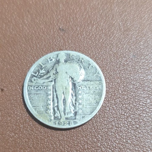 1928 S Standing Liberty Silver Quarter Philadelphia Circulated US Coin