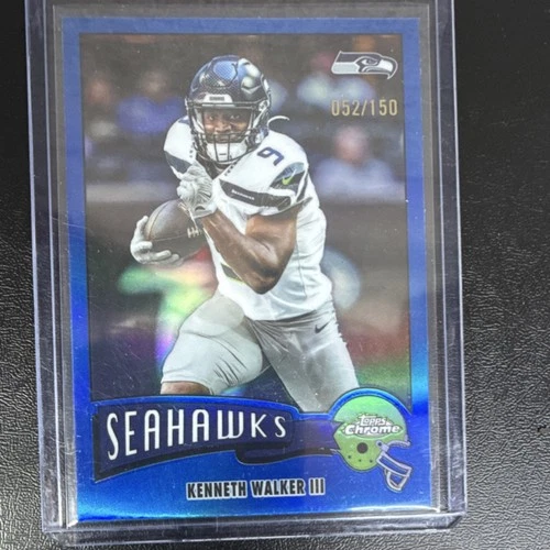 2025 Topps Chrome Kenneth Walker III Base (RAW)