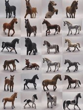 Schleich Pferde Ponys Fohlen Pinto Shetty Quarter Bashkir Curly...z.A.