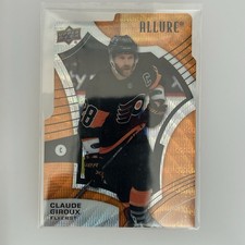 Claude Giroux 2021-22 Upper Deck Allure #36 Orange Slice Die Cut Flyers Hockey