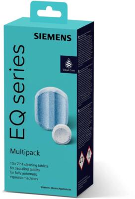 Siemens Multipack Entkalkung/Reinigung TZ80003 10 Reinigungs- und 6 Entkalkungst