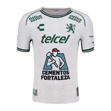 Charly Club Leon 2024-25 Away Jersey - White/Green