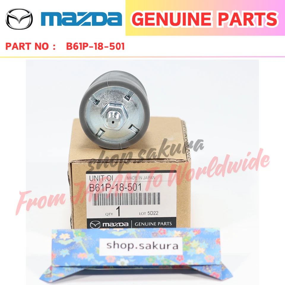 OEM Mazda 1990-1994 Miata Oil Pressure Sending Unit B61P-18-501 Genuine New - Image 2 of 3