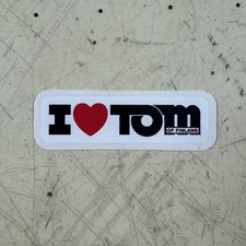 I Love Tom Of Finland Pegatina Corazón Arte Erótico Gay