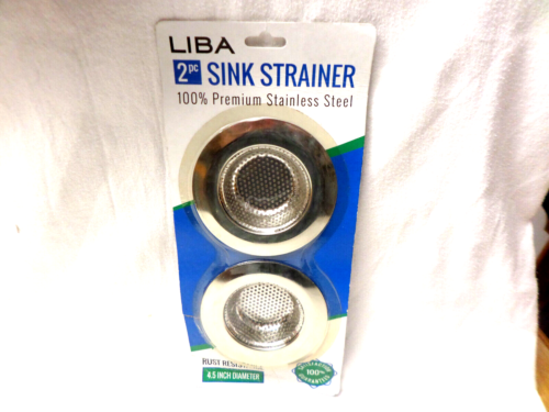 LIBA Kitchen Sink Drain Basket Only, 4.5" Basket For Kitchen Sink Strainer 2-Pc - 第 1/6 張圖片