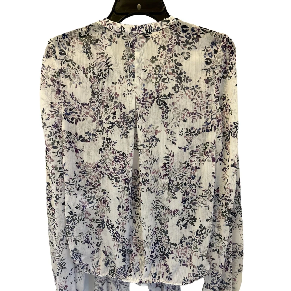 Блузка топ Marchesa Voyage цветочный узор размер 4 - Изображение 4 из 4