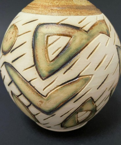 SPRINGMOUNT POTTERY CRESWICK AUSTRALIAN VASE 1980s POST MODERN CERAMIC ART - Picture 3 of 7
