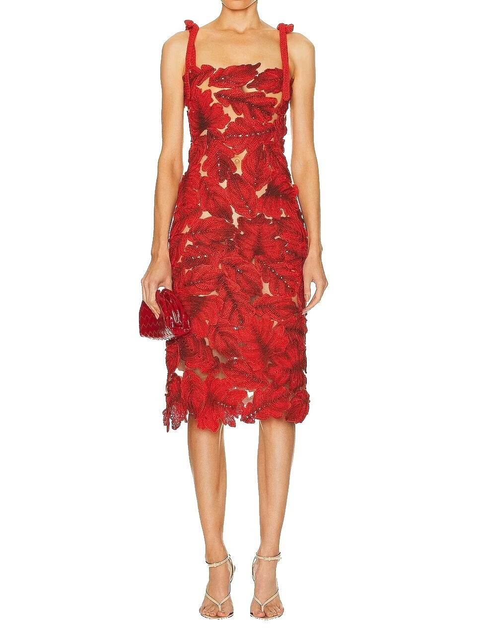 Oscar de la Renta Crochet Dresses for Women
