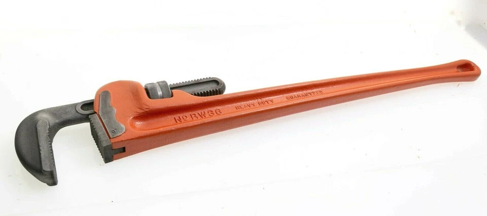 REED MANUFACTURTING CO. RW36 36" Llave de tubo de hierro fundido de alta resistencia - Erie, PA Foto 2 de 4
