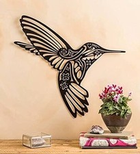 Humming Bird Wooden Wall Decor Art Cutout Wall Decorative Hanging Frame
