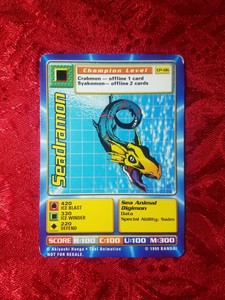 Bandia Digimon Trading Cards Seadramon Cp 06 Shreddies Cereal Promo Card Ebay Bandia Digimon Trading Cards Seadramon Cp 06 Shreddies Cereal Promo Card Ebay