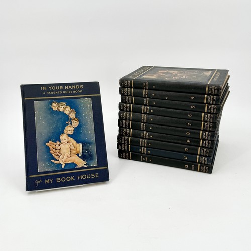 My Book House Set Volumes 1, 3-12 (Missing #2) Olive Beaupre Miller (HC, 1937)