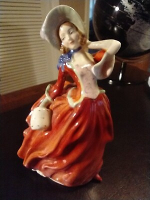 Vintage Doll, Royal Doulton Figurine  AUTUMN BREEZES  HN1934 Limited 1939