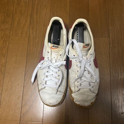 NIKE Forest Hills White x Red Made in Korea 1981 Vintage NIKE Forest Hills White x Red Made in Korea 1981 Vintage