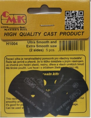 MW22 CMK H1004 ULTRA SMOOTH AND EXTRA SMOOTH 5PCS SÄGEBLATT ZUBEHÖR