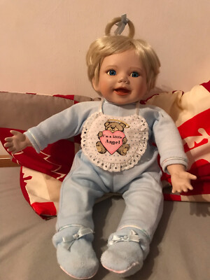 Kathy Hippensteel Künstlerpuppe Porzellan Ashton Drake I´m a little angel, neuw