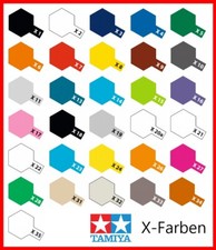 Tamiya Acryl-Farben glänzend, X-Farben, viele Farbtöne zur Auswahl