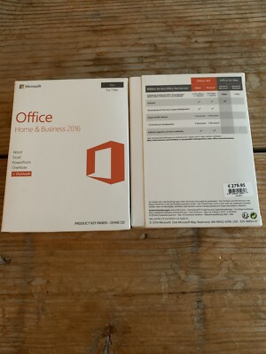 Office Home & Business 2016 Mac, Eurozone, PKC Full Version with VAT Invoice