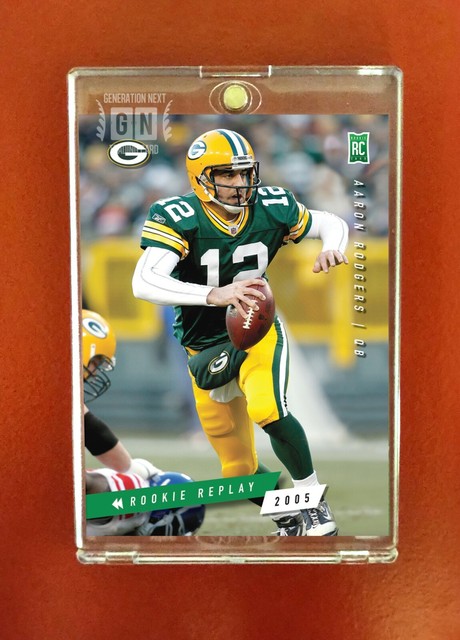 Aaron Rodgers / Packers RC / Rookie Replay 2005 / Generation Next