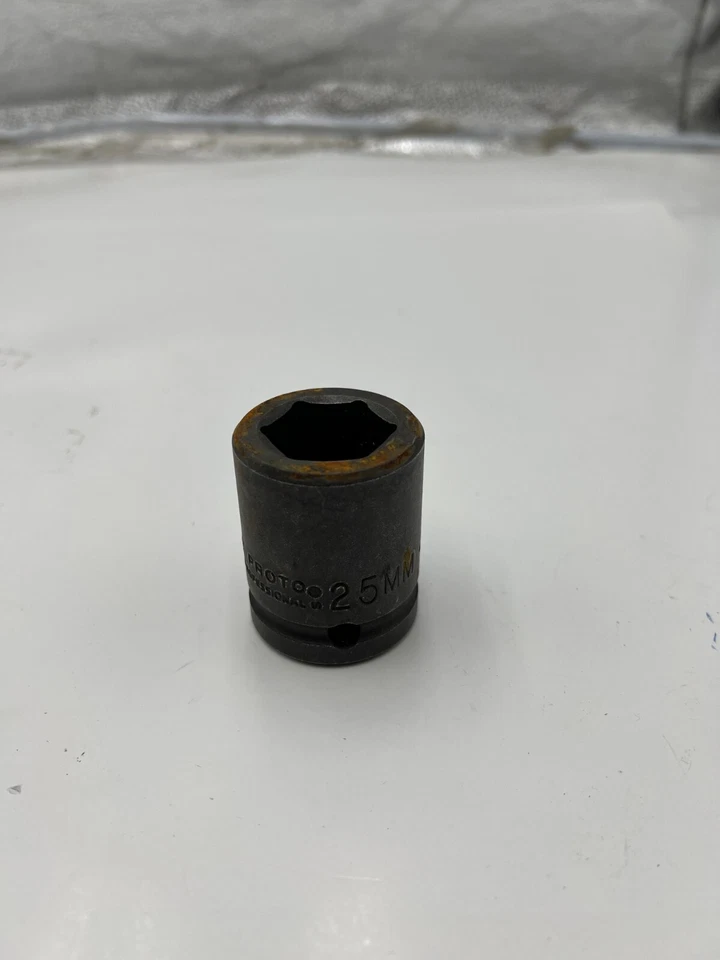 Proto 07525M 3/4" Drive Impact Socket 25mm, 6 Point 2" Long - Image 4 of 4