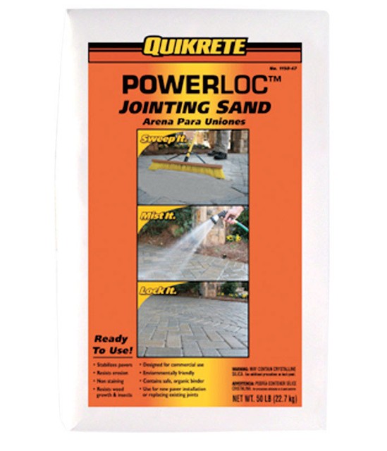 Quikrete 115047 Powerloc Jointing Sand, 50 Pounds eBay
