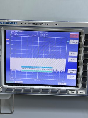 ROHDE & SCHWARZ ESPI . TEST RECEIVER . 9 KHZ3GHZ 1142.8007.03