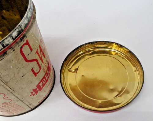 Swift's Pork Cutlets 5LB tin can vintage - Picture 8 of 8