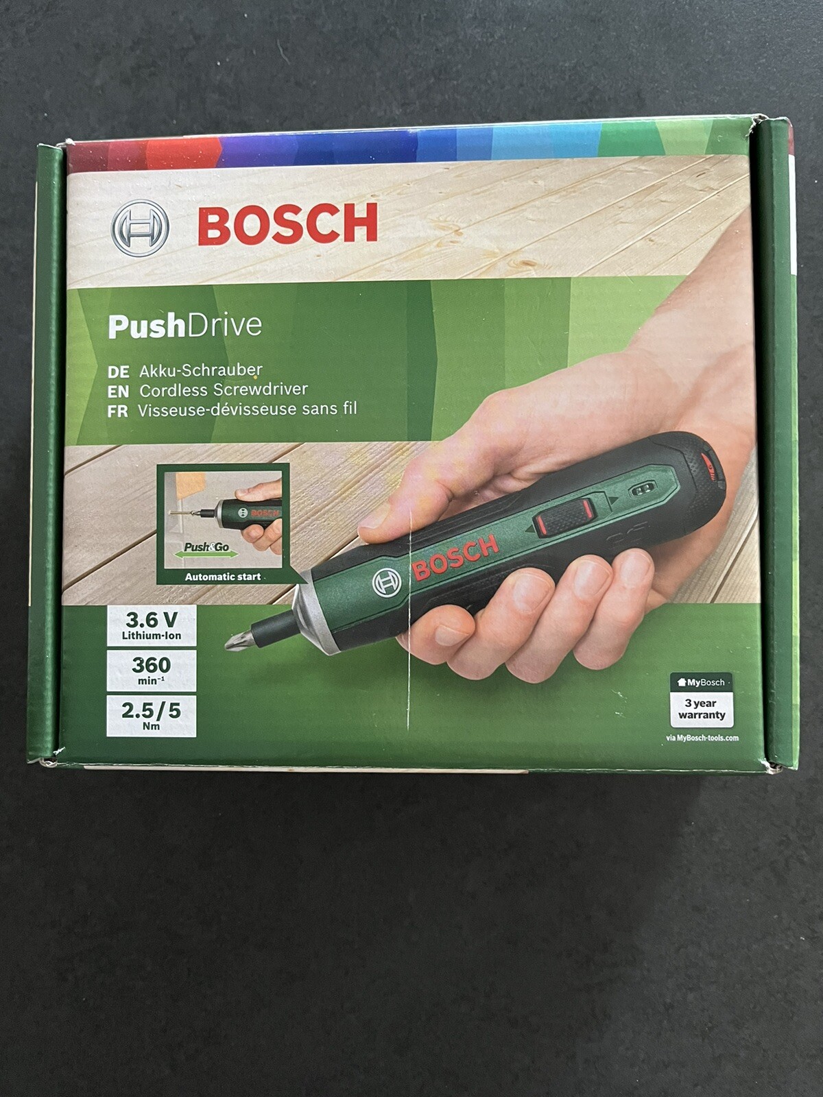 Bosch PushDrive Akkuschrauber (06039C6001) online kaufen | eBay