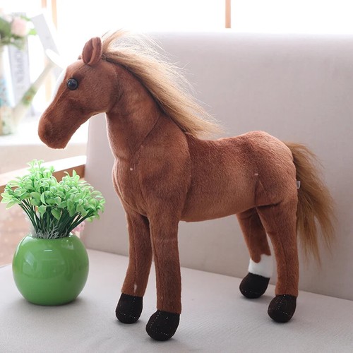 Cute Horse Plush Toy Doll Home Children Toy Girlfriend Birthday Gift - Picture 19 of 23