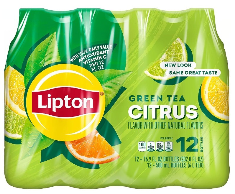 Lipton Green Tea, Citrus (12 Count, 16.9 Fl Oz Each) | eBay