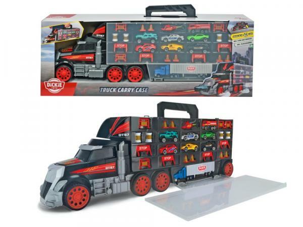 Dickie Spielfahrzeug Spielset Go Real / City Truck Carry Case 203749023-image